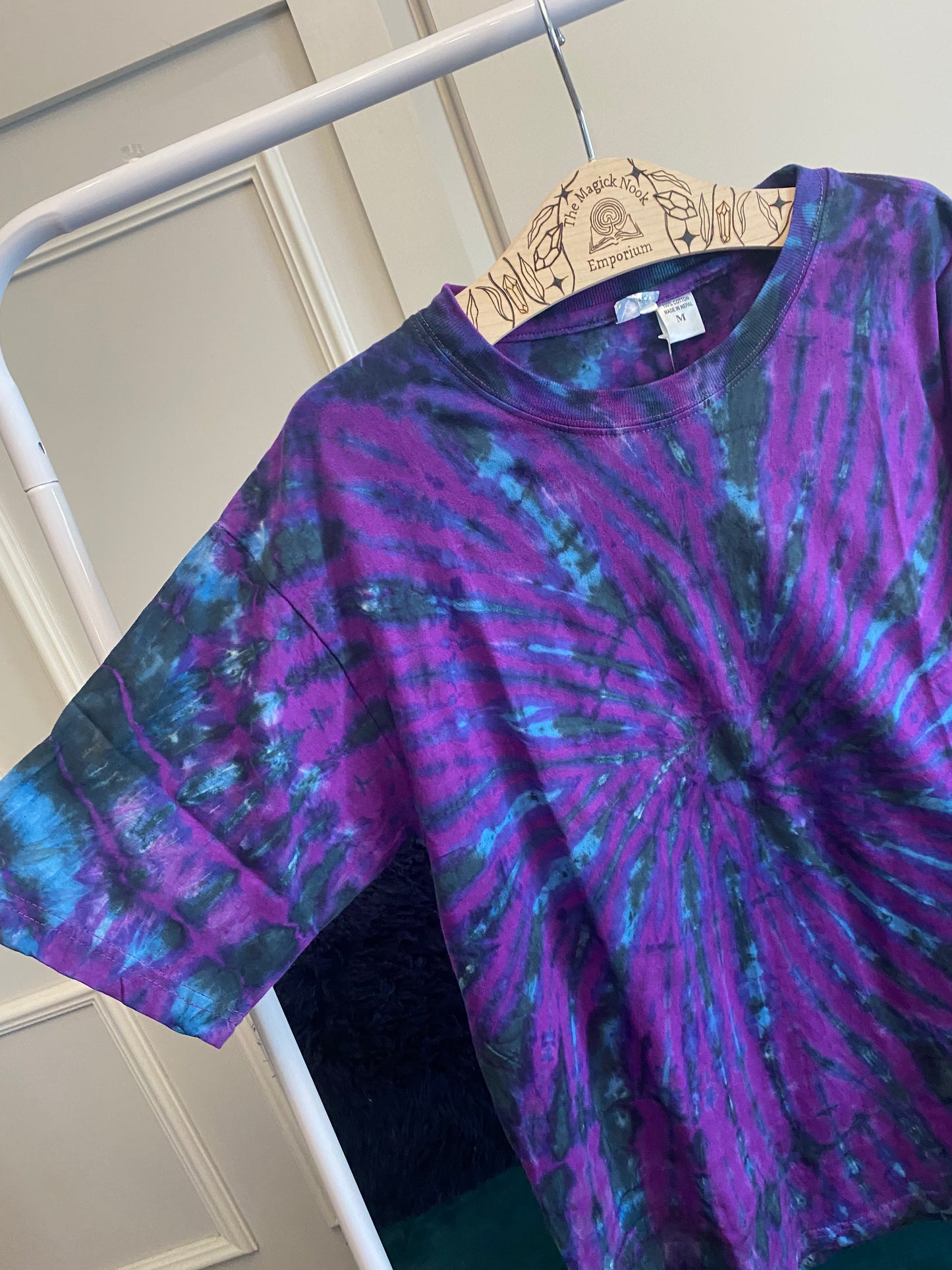 Tie Dye T Shirt - Purple