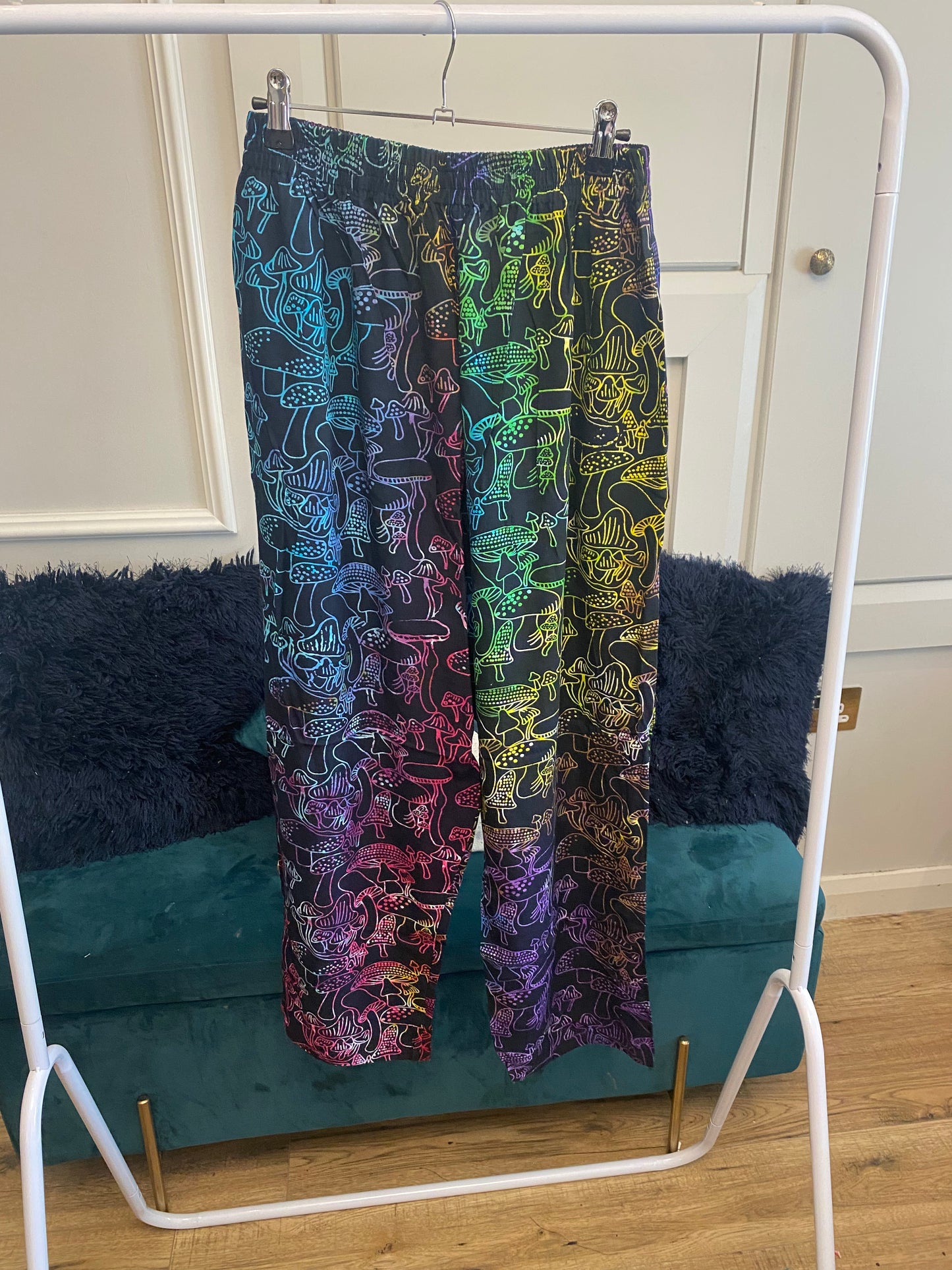 Rainbow Mushroom Trousers