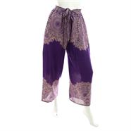 Mandala Print High Rise Trousers -Various Colours