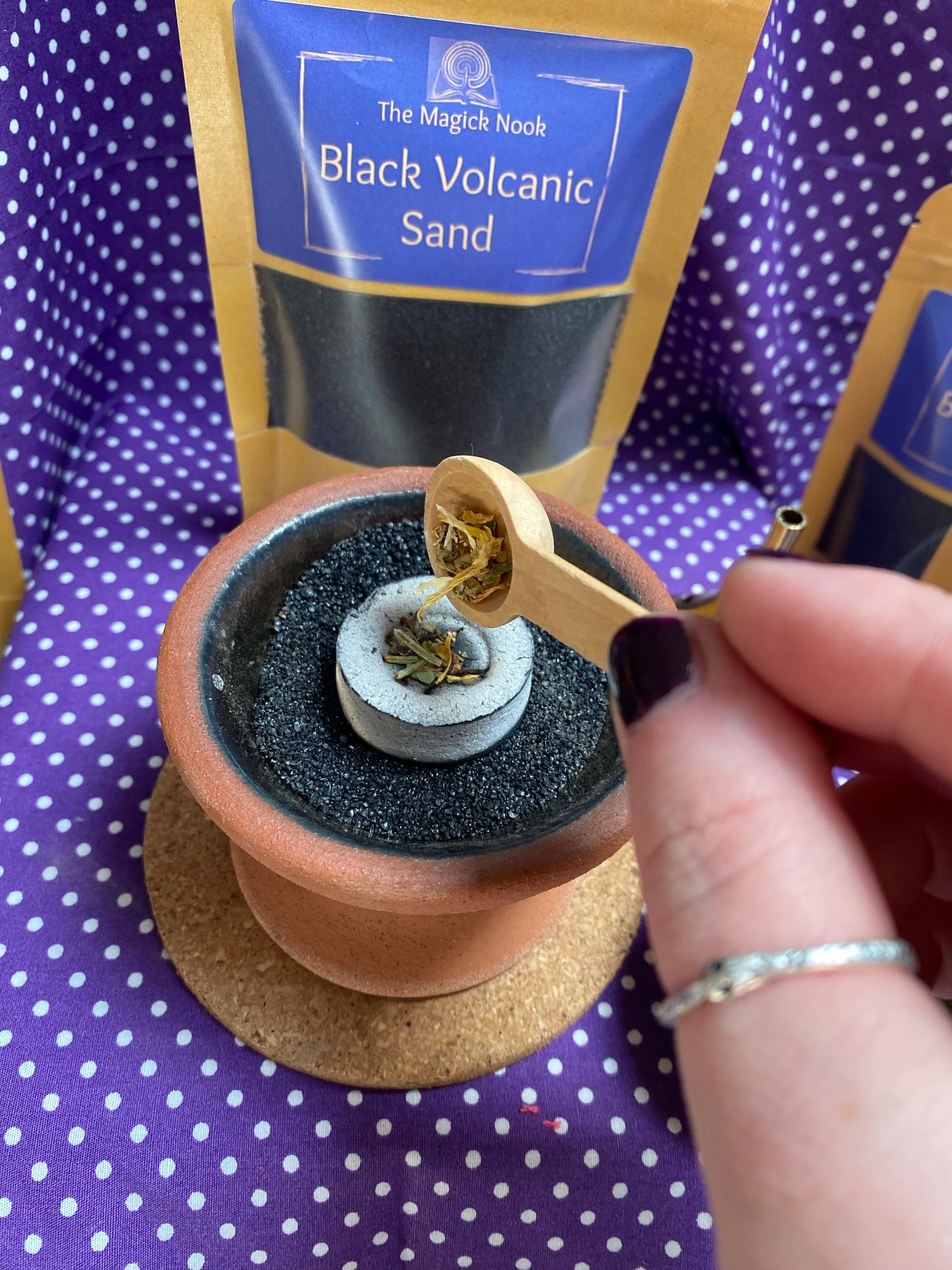 Black Volcanic Sand