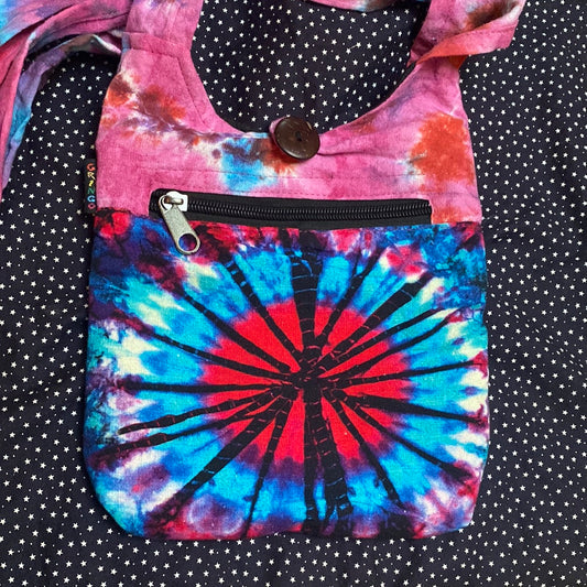 Small Tie Dye Crossbody Bag