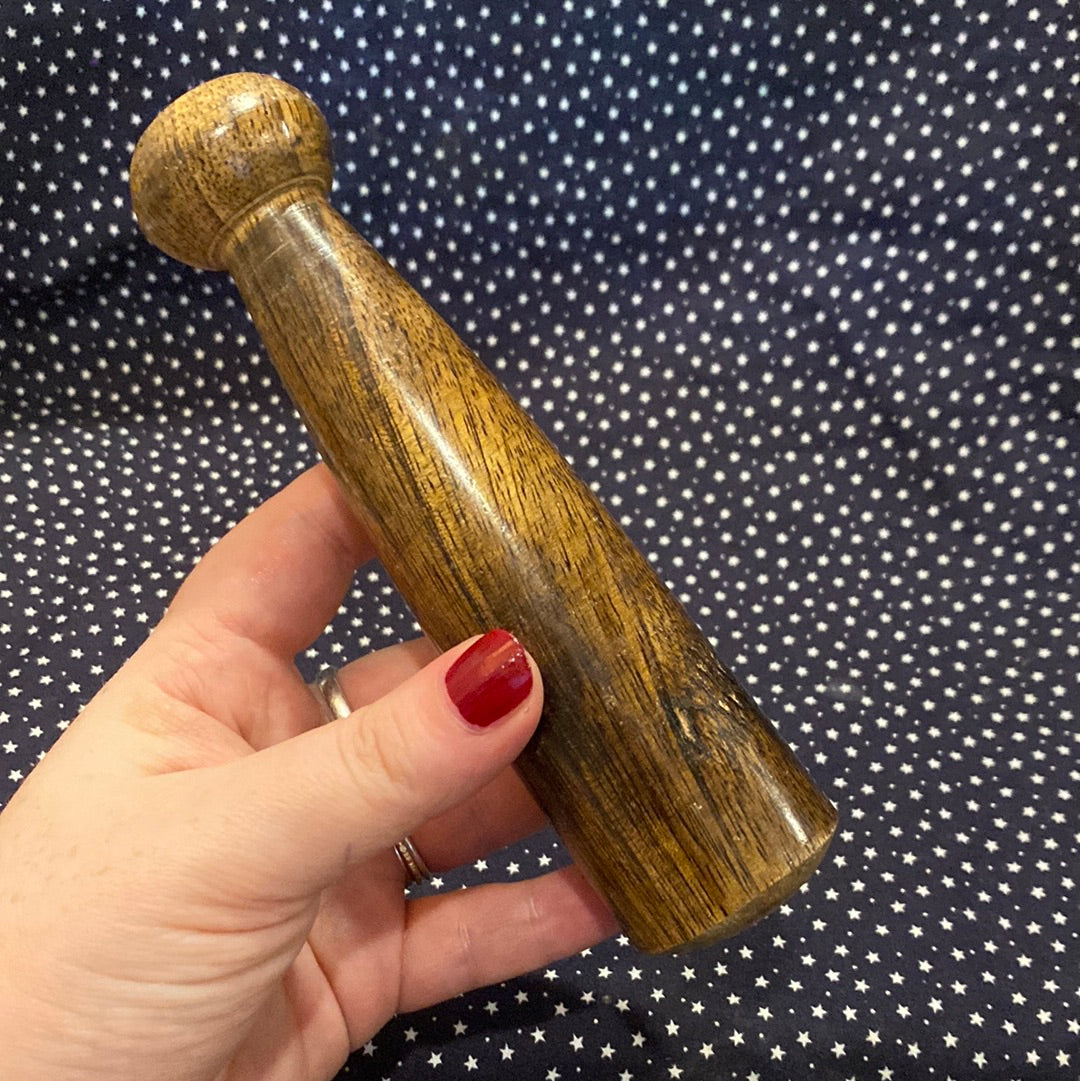Mango wood Pestle & Mortar - Pentagram