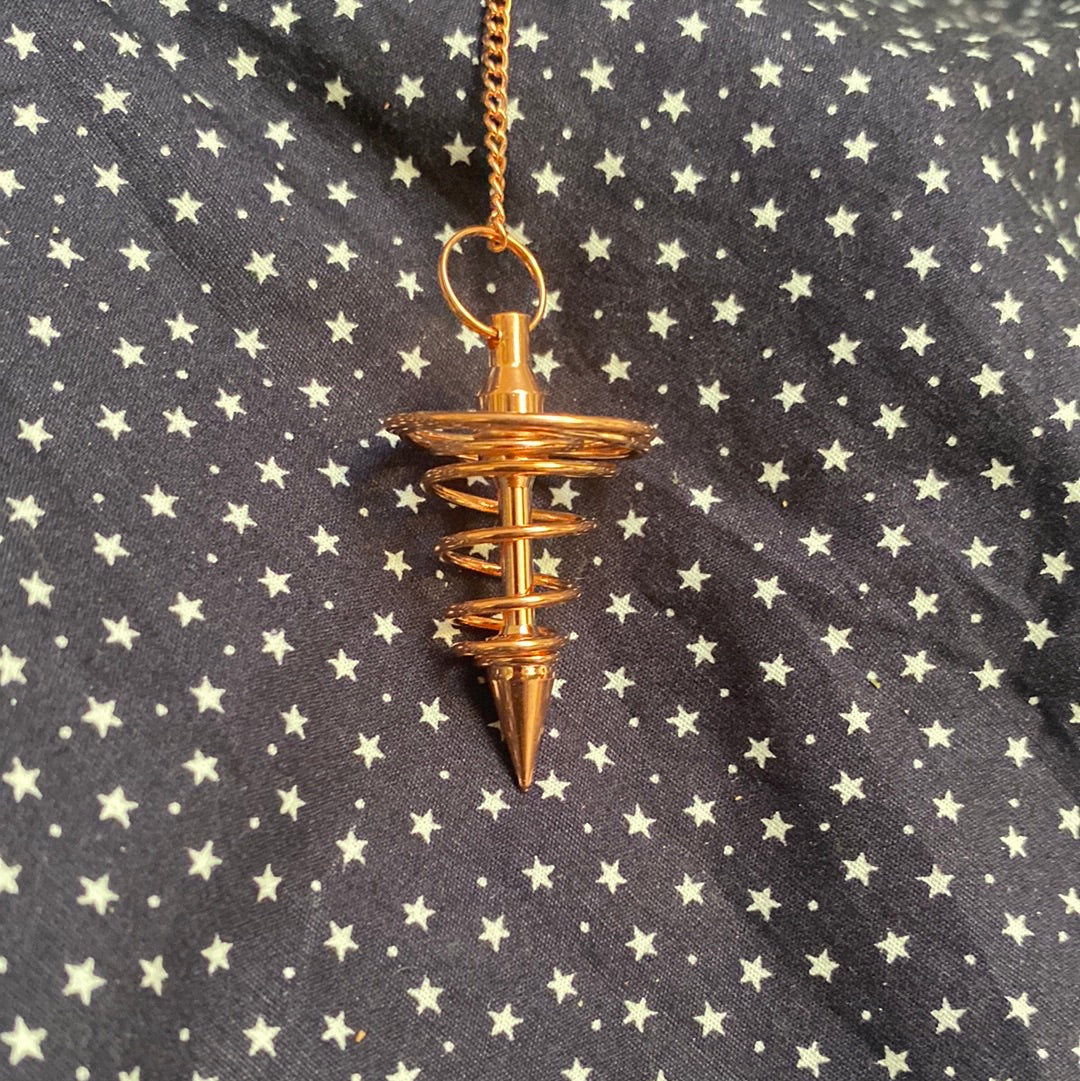 Spiral Metal Pendulum