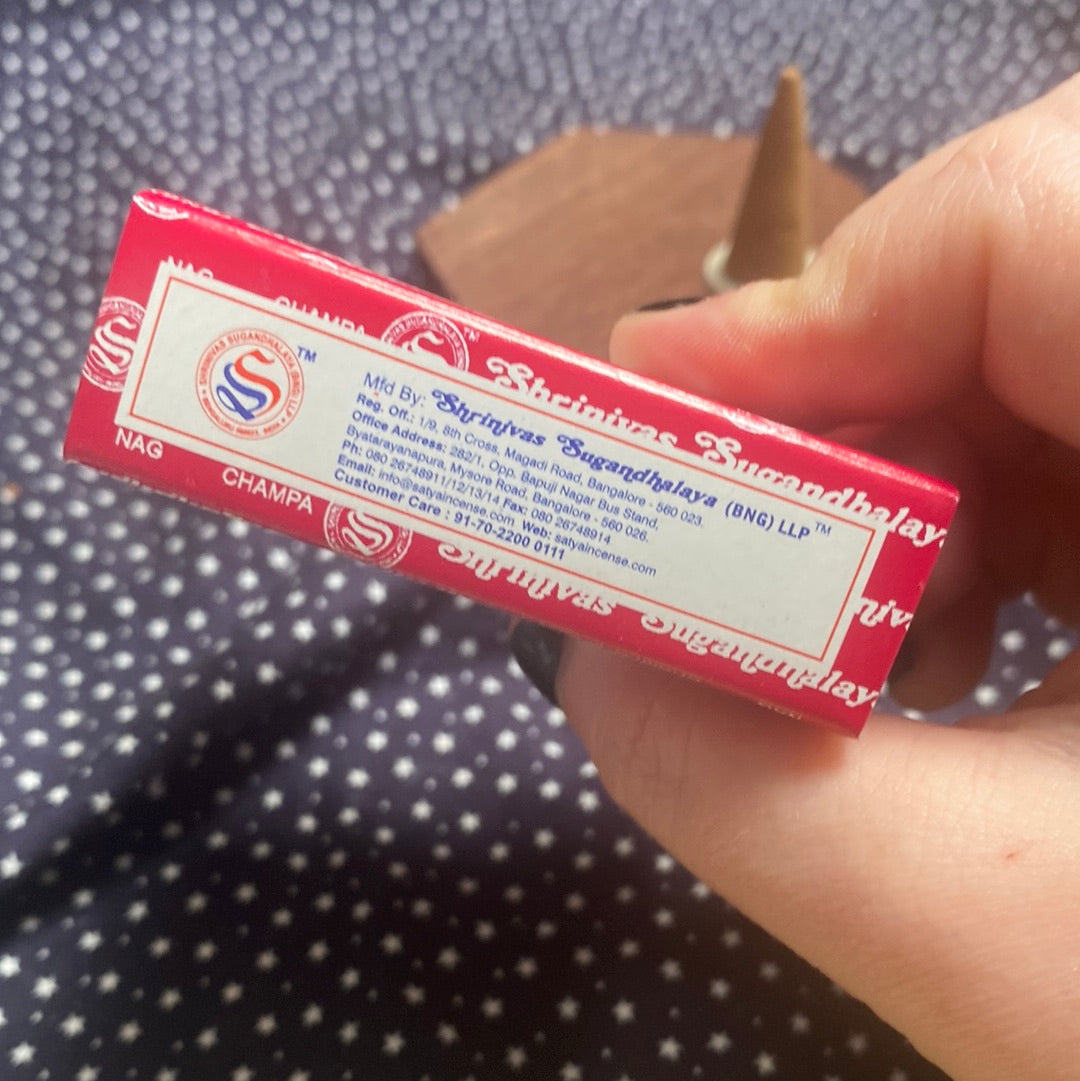 Satya Dragons Blood Dhoop Cones 12pk