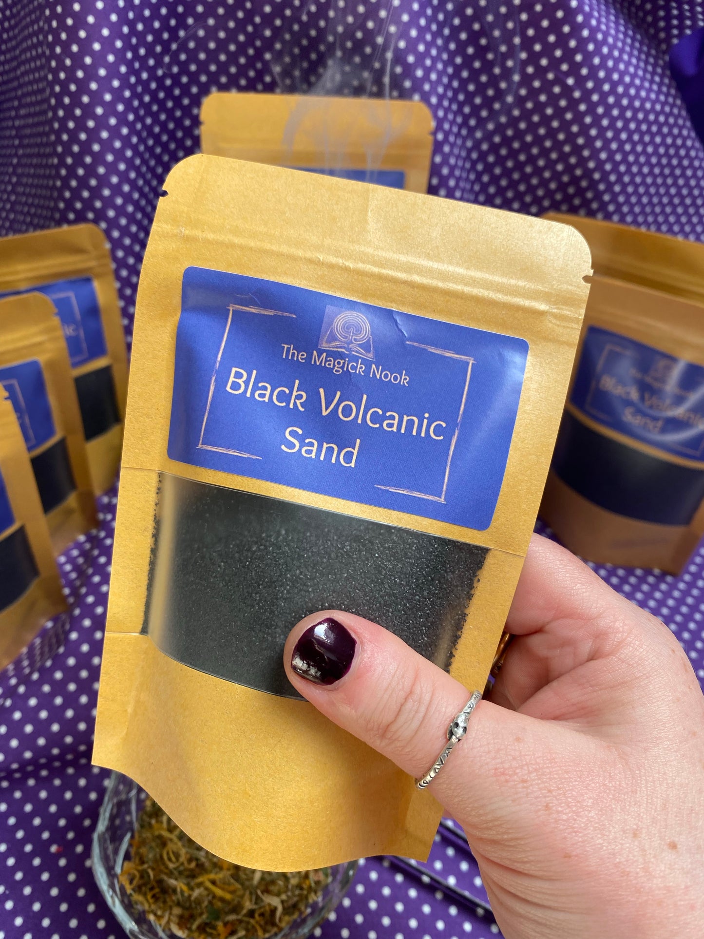 Black Volcanic Sand