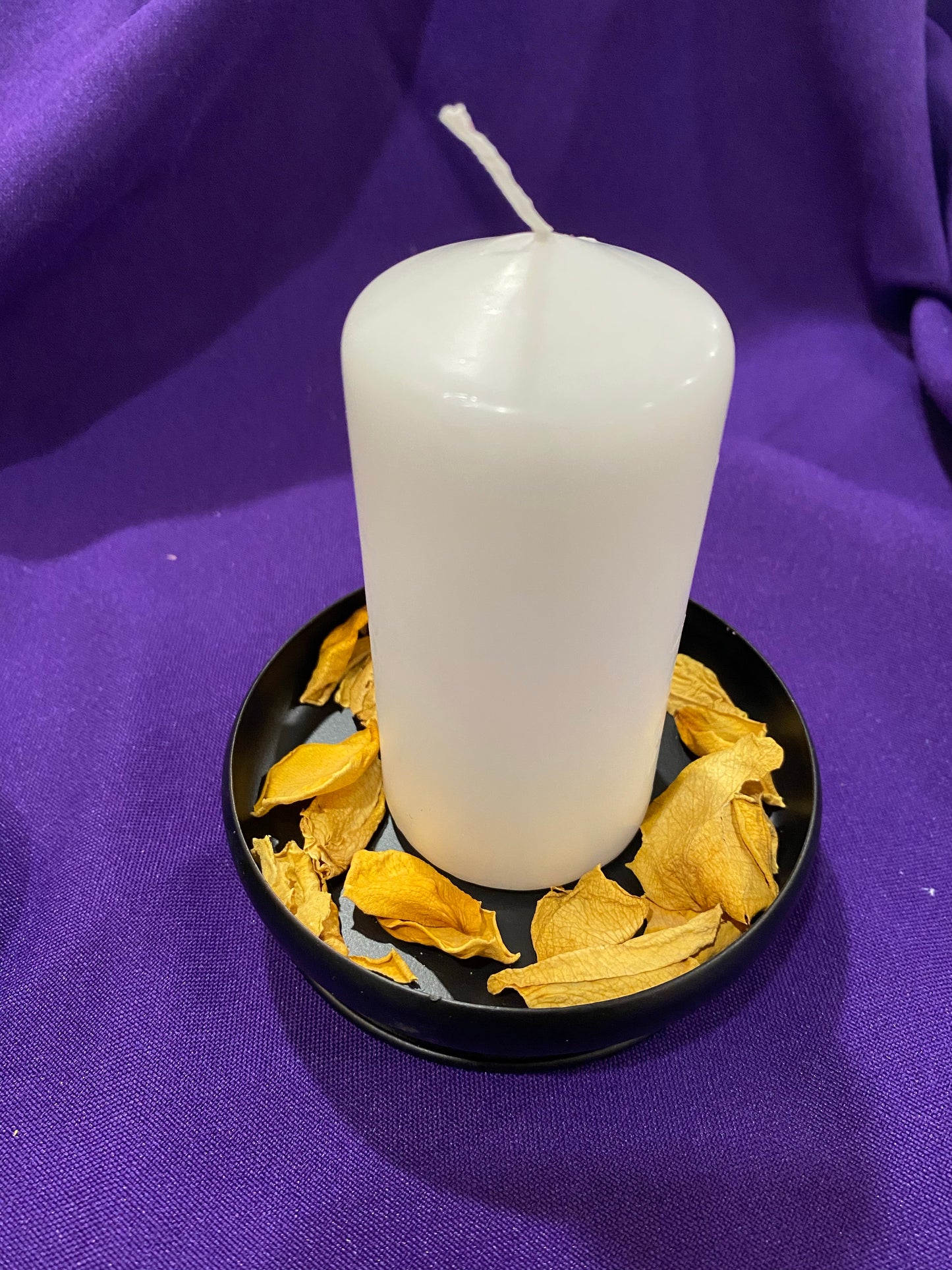 Black Spike Candle Holder