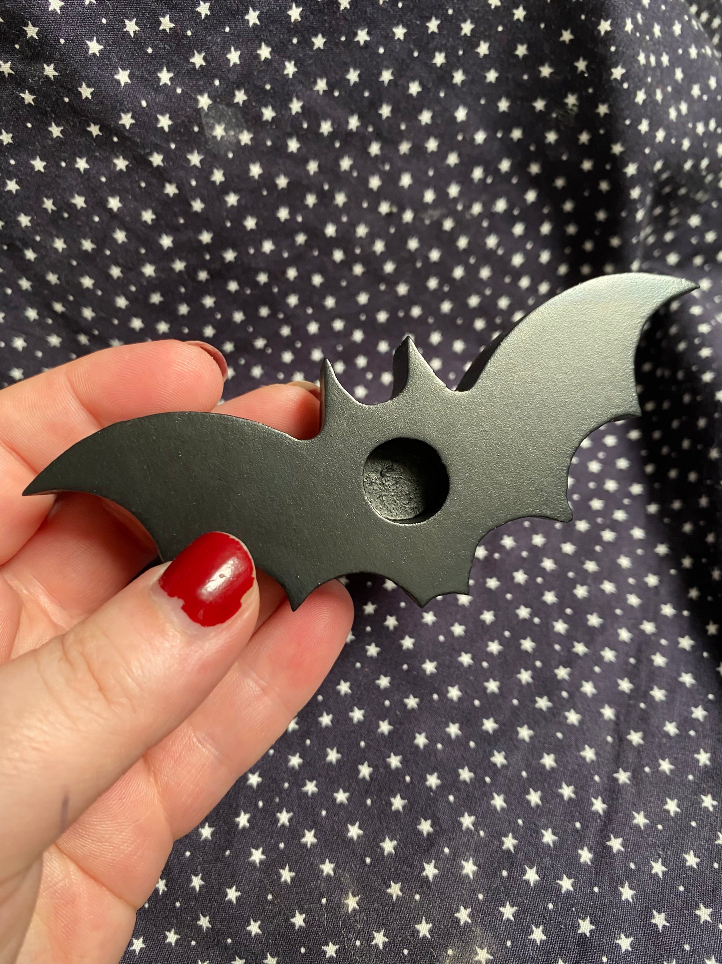 Bat Spell Candle Holder